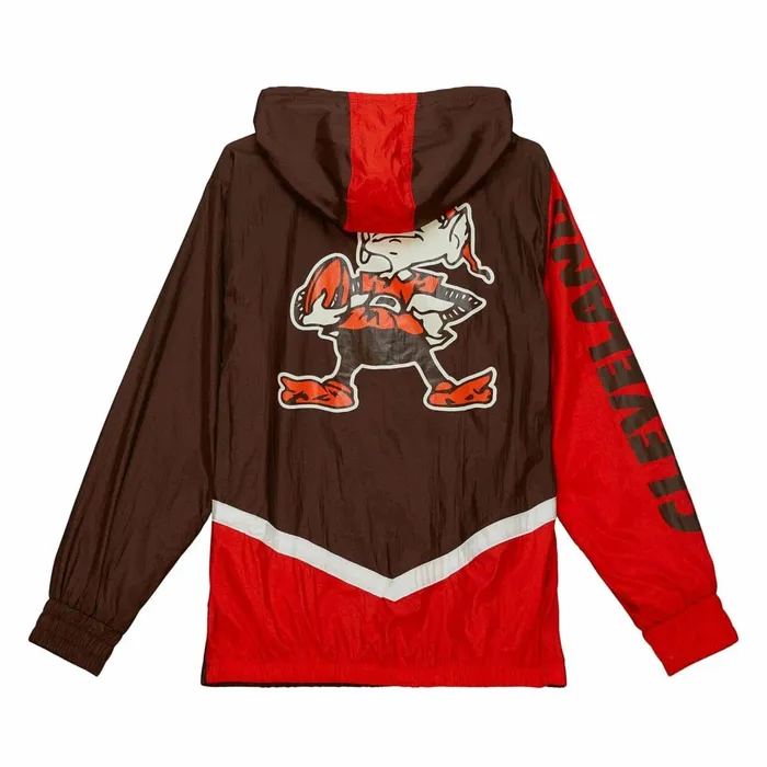Men039s Jackets and Outerwear Mitchell and Ness Undeniable Full Zip Windbreaker Cleveland Browns Men039s Jackets and Outerwear Mitchell and Ness Undeniable Full Zip Windbreaker Cleveland Browns