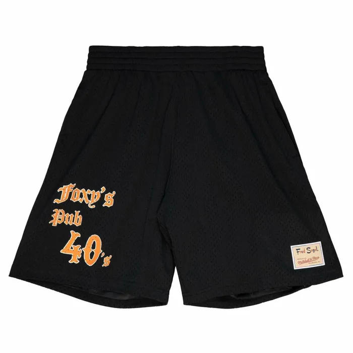 Men039s MandN Brand Mitchell and Ness MandN X Fred Segal Foxy039s Pub Shorts