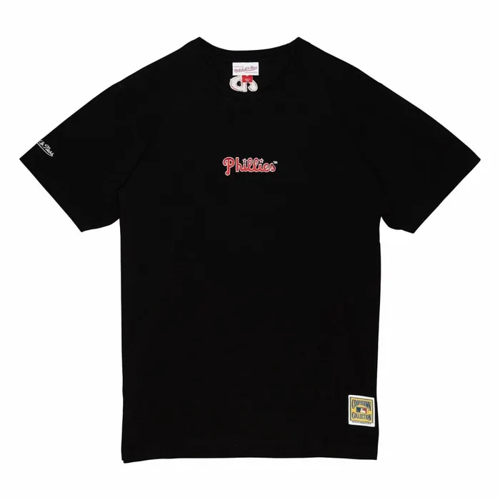 Men039s MLB Mitchell and Ness Insignia SS Tee Philadelphia Phillies