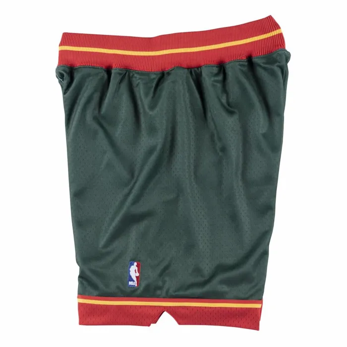 Men039s NBA Authentic Mitchell and Ness Authentic Shorts Seattle SuperSonics Road 199596 Men039s NBA Authentic Mitchell and Ness Authentic Shorts Seattle SuperSonics Road 199596