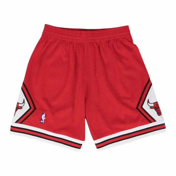 Men039s NBA Swingman Mitchell and Ness Swingman Shorts Chicago Bulls Road 199798 Men039s NBA Swingman Mitchell and Ness Swingman Shorts Chicago Bulls Road 199798