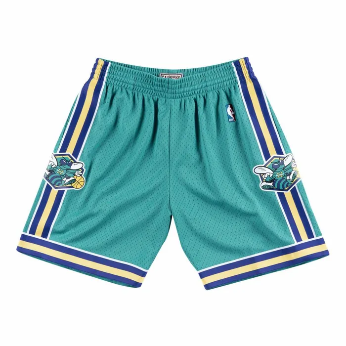 Men039s NBA Swingman Mitchell and Ness Swingman Shorts New Orleans Hornets Road 200506 Men039s NBA Swingman Mitchell and Ness Swingman Shorts New Orleans Hornets Road 200506