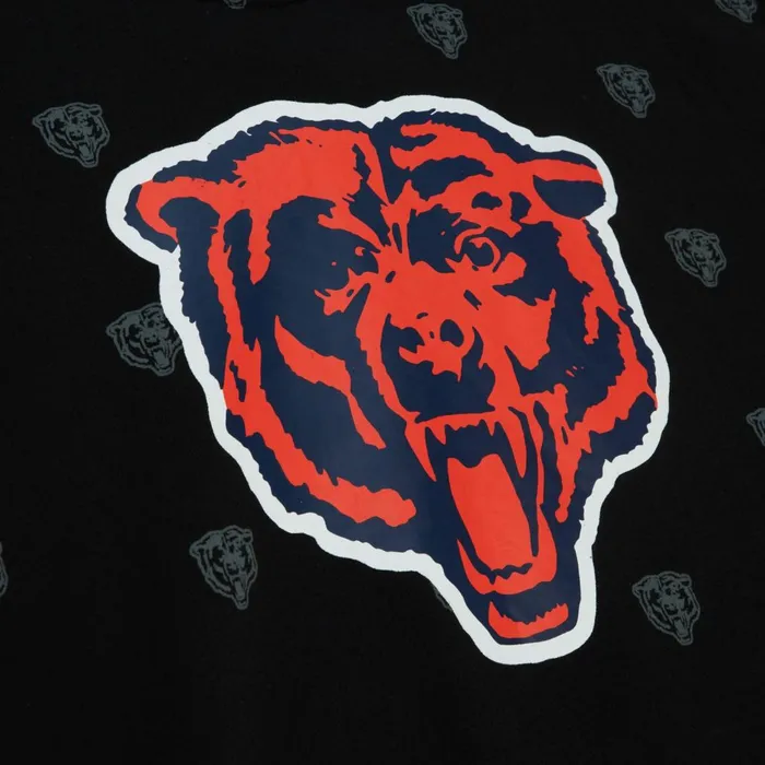 Men039s NFL Mitchell and Ness AOP Fleece Hoodie Chicago Bears Men039s NFL Mitchell and Ness AOP Fleece Hoodie Chicago Bears