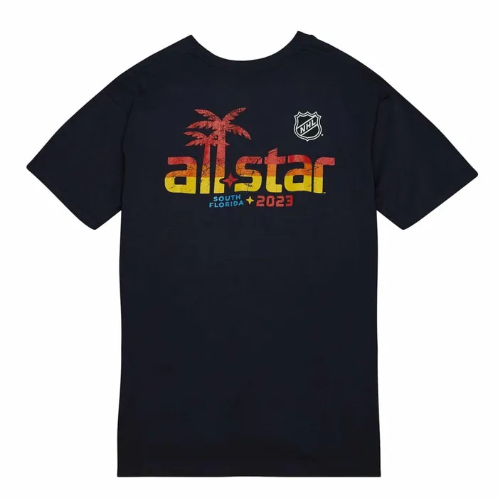 Men039s NHL Mitchell and Ness ASG Blazing Ice Tee All Star Men039s NHL Mitchell and Ness ASG Blazing Ice Tee All Star