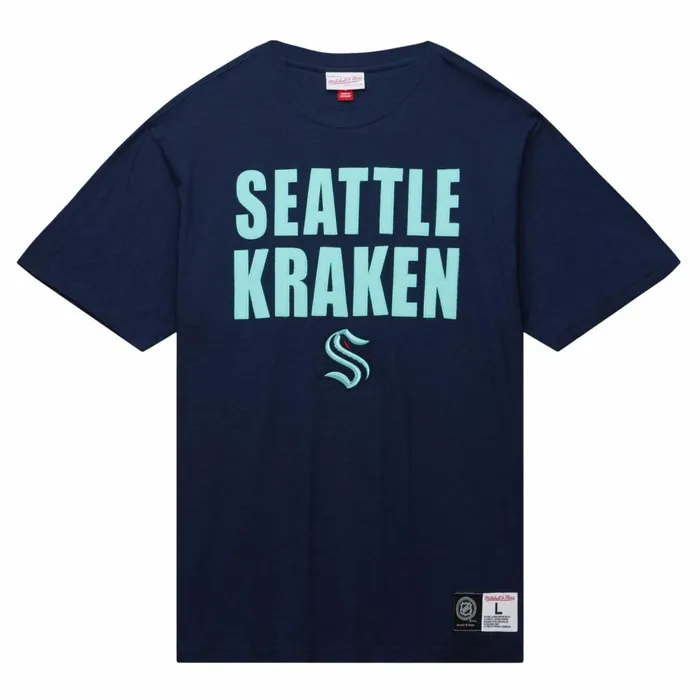 Men039s NHL Mitchell and Ness Legendary Slub SS Tee Seattle Kraken