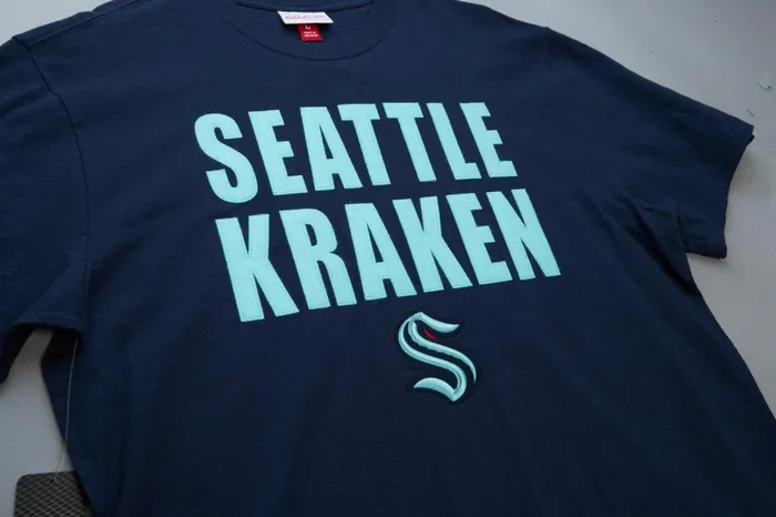 Men039s NHL Mitchell and Ness Legendary Slub SS Tee Seattle Kraken Men039s NHL Mitchell and Ness Legendary Slub SS Tee Seattle Kraken