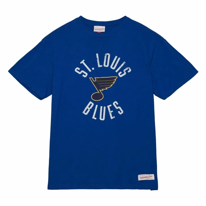 Men039s NHL Mitchell and Ness Legendary Slub SS Tee St Louis Blues