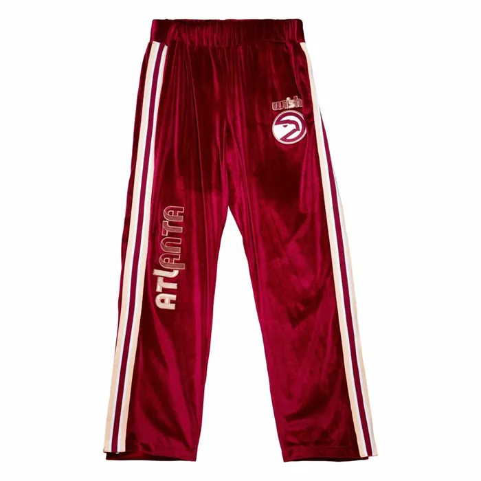 Men039s Pants Mitchell and Ness My Towns Wish Tear Away Pants Atlanta Hawks