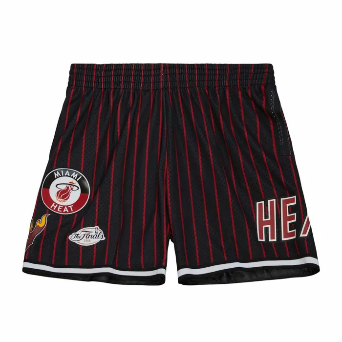 Men039s Shorts Mitchell and Ness City Collection Mesh Shorts Miami Heat