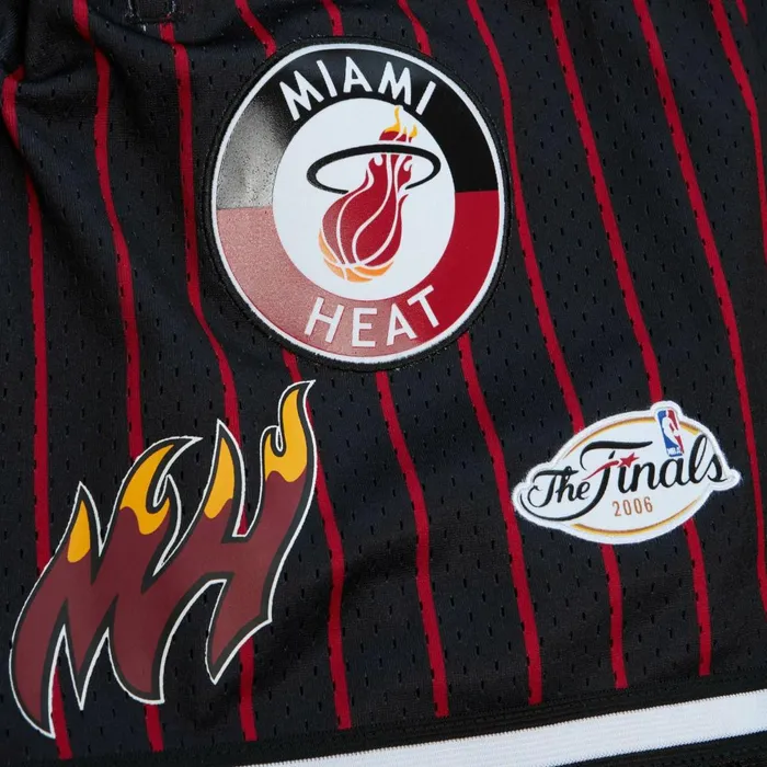 Men039s Shorts Mitchell and Ness City Collection Mesh Shorts Miami Heat Men039s Shorts Mitchell and Ness City Collection Mesh Shorts Miami Heat