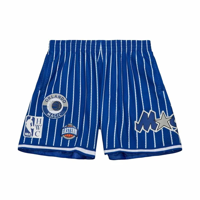 Men039s Shorts Mitchell and Ness City Collection Mesh Shorts Orlando Magic