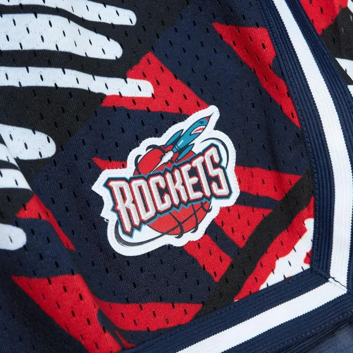 Men039s Shorts Mitchell and Ness Game Day Pattern Short Houston Rockets Men039s Shorts Mitchell and Ness Game Day Pattern Short Houston Rockets