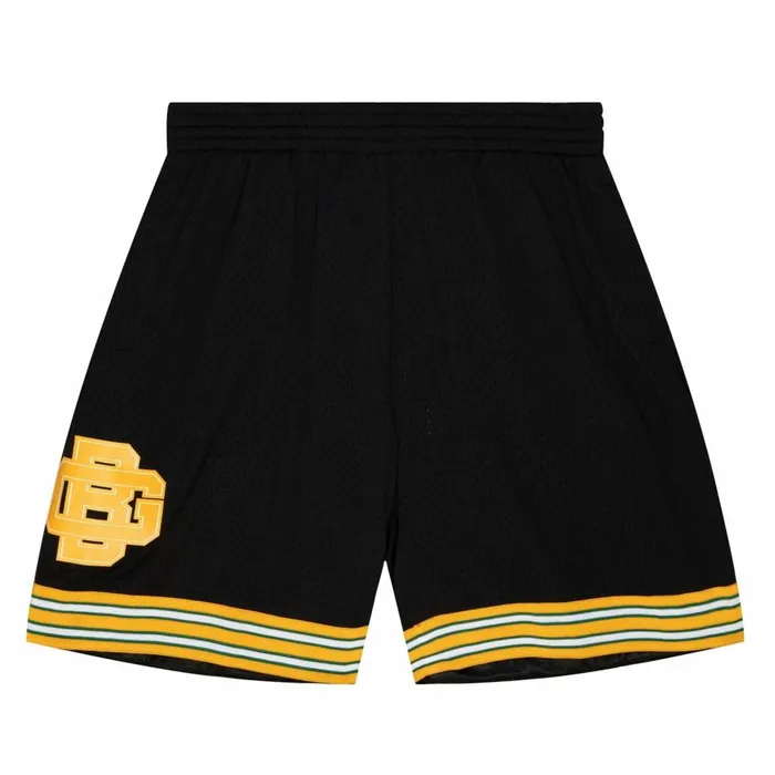 Men039s Shorts Mitchell and Ness Team ID Mesh Shorts Green Bay Packers