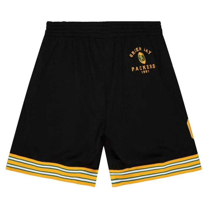 Men039s Shorts Mitchell and Ness Team ID Mesh Shorts Green Bay Packers Men039s Shorts Mitchell and Ness Team ID Mesh Shorts Green Bay Packers