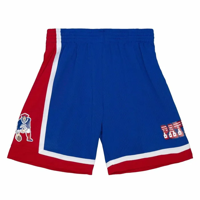 Men039s Shorts Mitchell and Ness Team ID Mesh Shorts New England Patriots