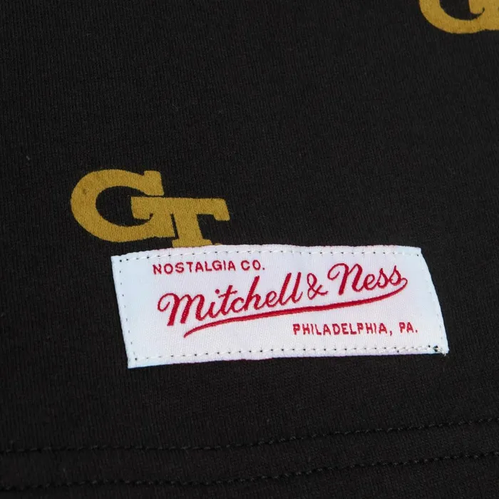 Men039s TShirts and Tops Mitchell and Ness AOP SS Top Georgia Tech Men039s TShirts and Tops Mitchell and Ness AOP SS Top Georgia Tech