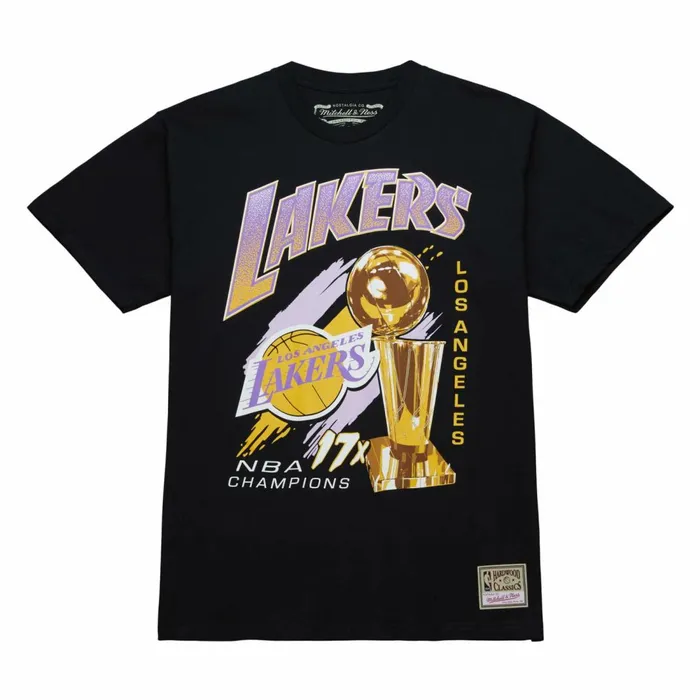 Men039s TShirts and Tops Mitchell and Ness Finals Tee Los Angeles Lakers