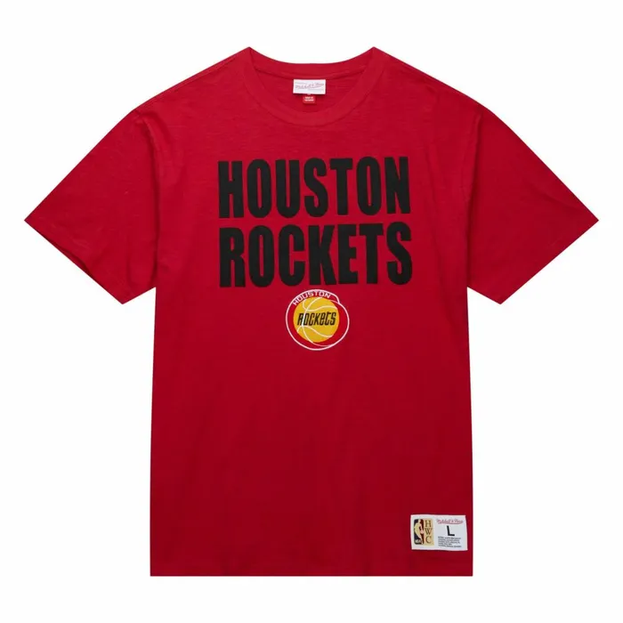 Men039s TShirts and Tops Mitchell and Ness Legendary Slub SS Tee Houston Rockets