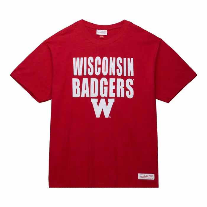 Men039s TShirts and Tops Mitchell and Ness Legendary Slub SS Tee University Of Wisconsin 8211 Madison Men039s TShirts and Tops Mitchell and Ness Legendary Slub SS Tee University Of Wisconsin 8211 Madison
