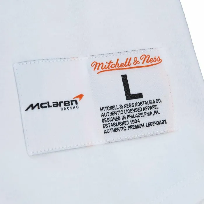 Men039s TShirts and Tops Mitchell and Ness MandN X McLaren Miami Grand Prix Cotton Button Front Men039s TShirts and Tops Mitchell and Ness MandN X McLaren Miami Grand Prix Cotton Button Front