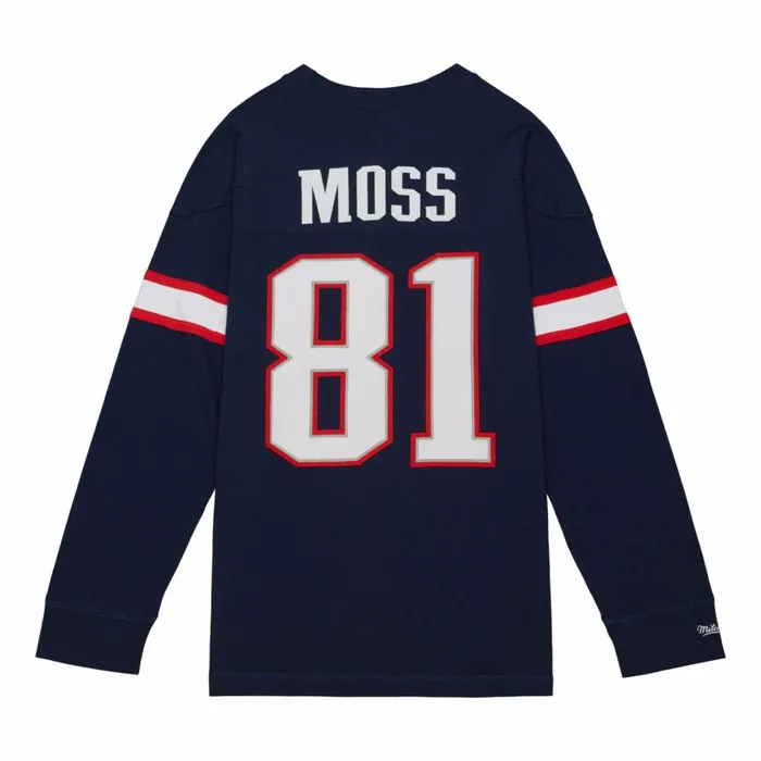 Men039s TShirts and Tops Mitchell and Ness NandN Longsleeve Tee New England Patriots 2009 Randy Moss Men039s TShirts and Tops Mitchell and Ness NandN Longsleeve Tee New England Patriots 2009 Randy Moss