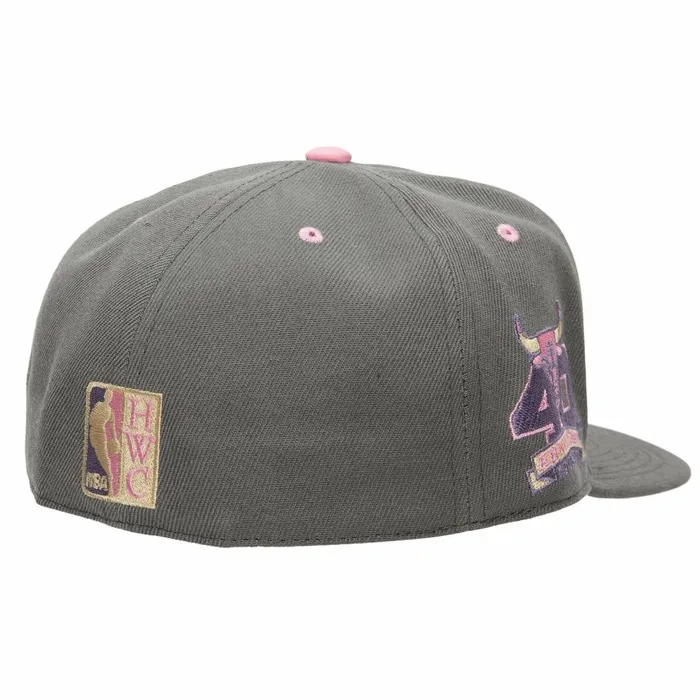 Men039sWomen039s Fitted 163 Styles Mitchell and Ness Lavender Dreams Fitted HWC Chicago Bulls Men039sWomen039s Fitted 163 Styles Mitchell and Ness Lavender Dreams Fitted HWC Chicago Bulls