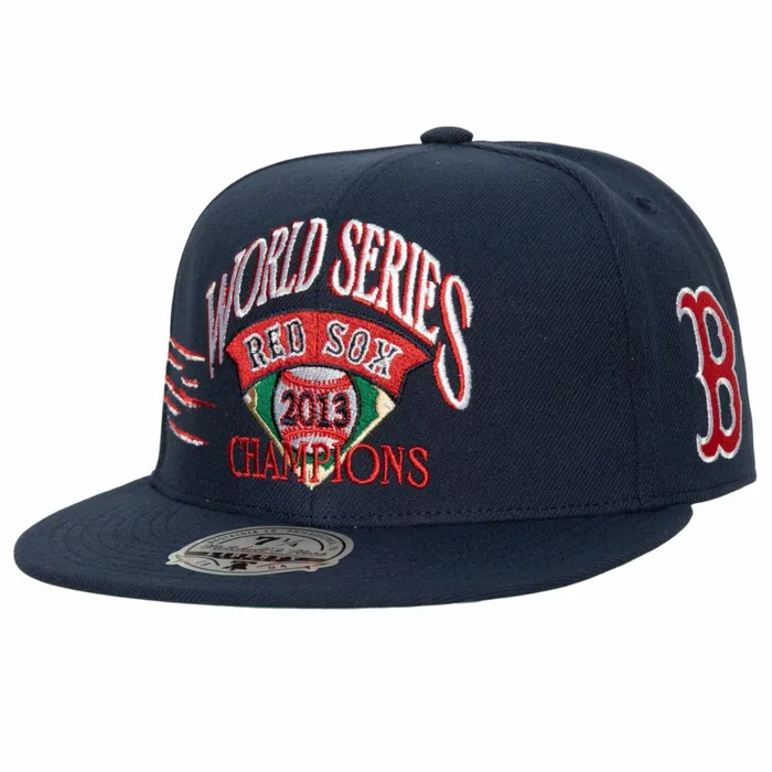 Men039sWomen039s Fitted 163 Styles Mitchell and Ness Out Of The Park Champions Fitted Boston Red Sox Men039sWomen039s Fitted 163 Styles Mitchell and Ness Out Of The Park Champions Fitted Boston Red Sox