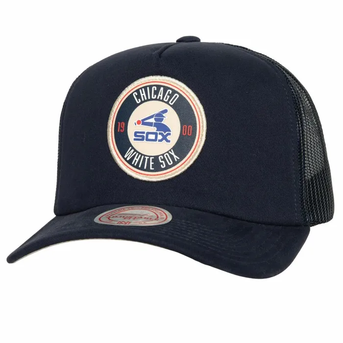 Men039sWomen039s Snapback 1921 Styles Mitchell and Ness Circle Change Trucker Coop Chicago White Sox Men039sWomen039s Snapback 1921 Styles Mitchell and Ness Circle Change Trucker Coop Chicago White Sox