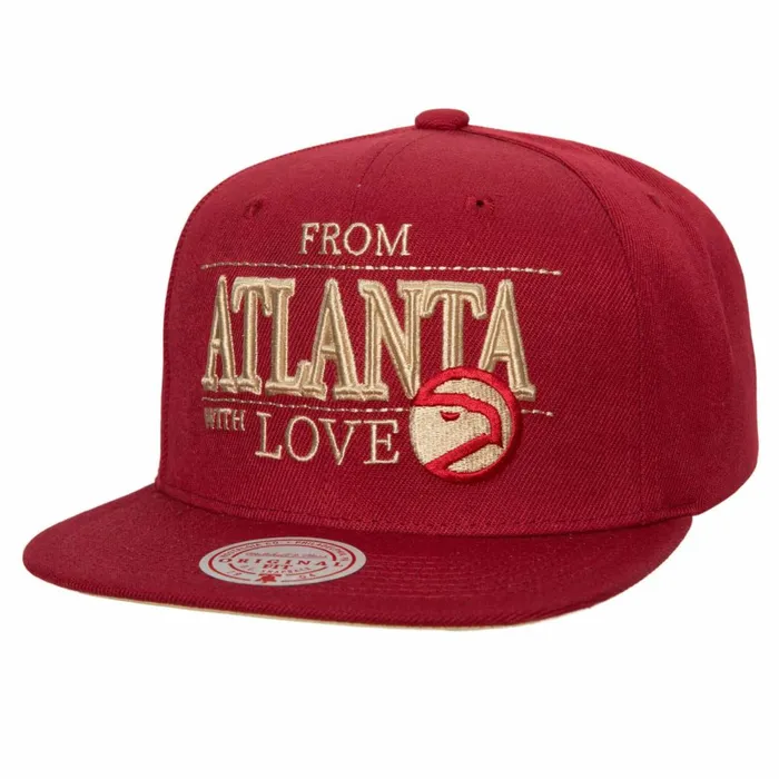 Men039sWomen039s Snapback 1921 Styles Mitchell and Ness With Love Snapback HWC Atlanta Hawks Men039sWomen039s Snapback 1921 Styles Mitchell and Ness With Love Snapback HWC Atlanta Hawks