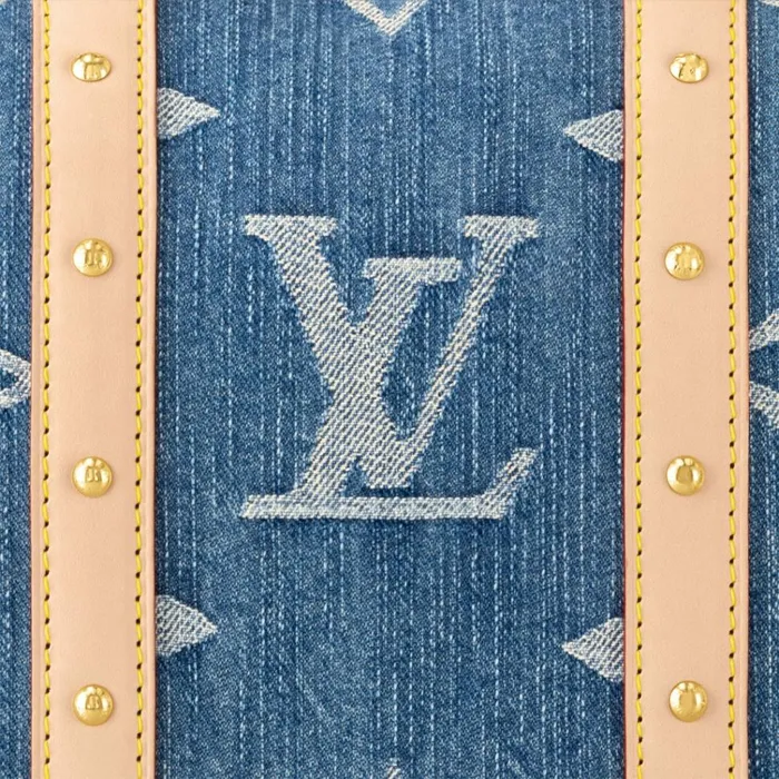 Men Bags Louis Vuitton Louis Vuitton M24315 Keepall Bandoulire 45 Denim Blue 8211 Louis Vuitton Handbag Store