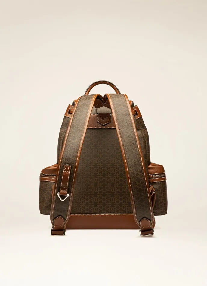 Men Bally Backpacks Cliford Small 8211 TPU Backpack In Brown