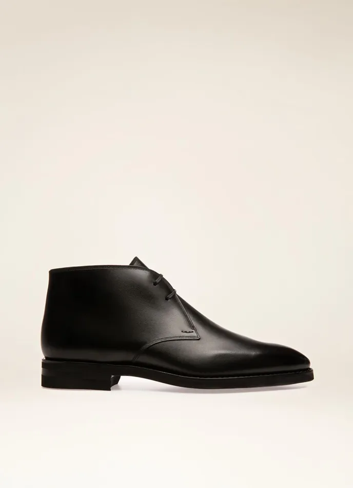 Men Bally Boots Skiligny 8211 Leather Boots In Black