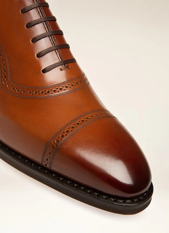Men Bally LaceUps And Monks Scotch 8211 Leather Oxfords In Brown