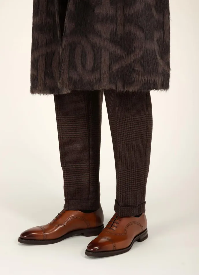 Men Bally LaceUps And Monks Scotch 8211 Leather Oxfords In Brown