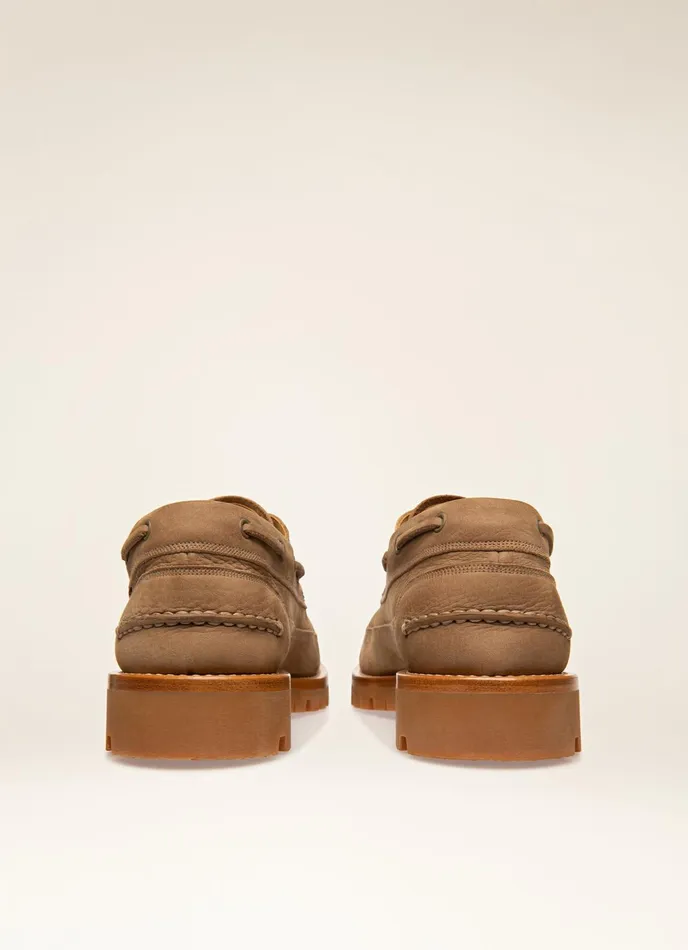Men Bally LaceUps And Monks Traper 8211 Leather Derby In Taupe