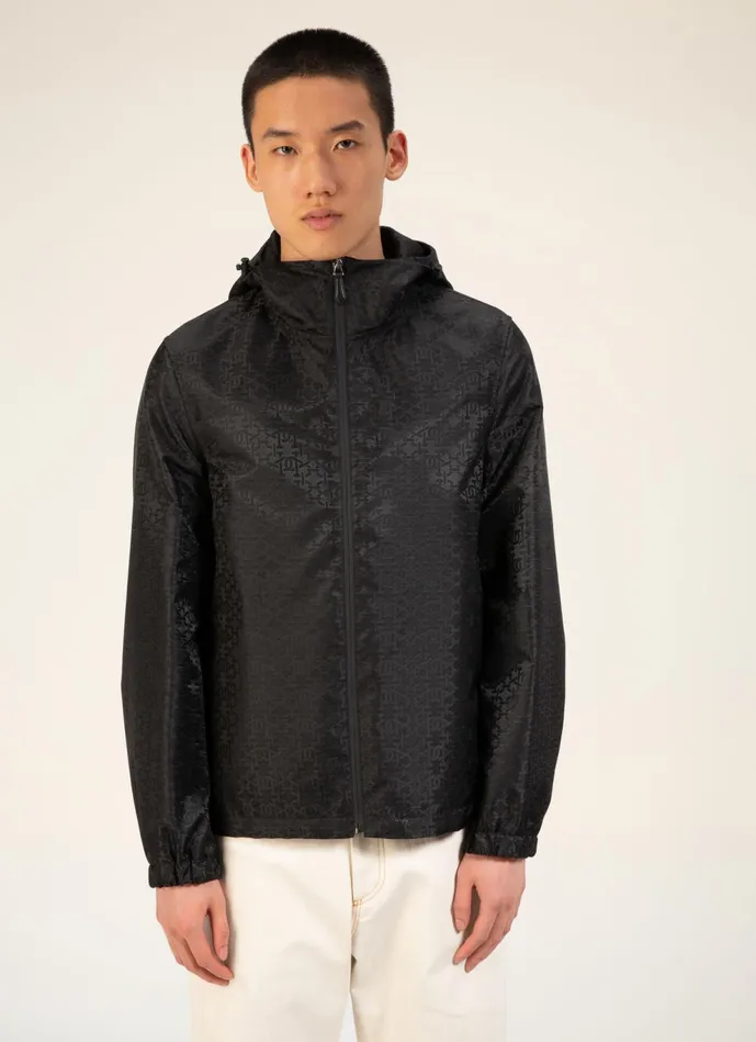 Men Bally Outerwear BMonogram Jacket 8211 Nylon Outerwear In Black