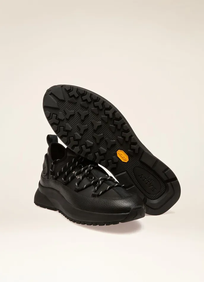 Men Bally Sneakers Delys 8211 Leather Sneakers In Black