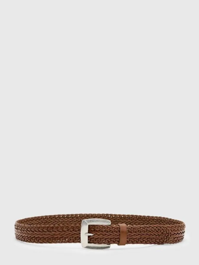 Men Belts John Varvatos FENNIMORE BELT Brownstone