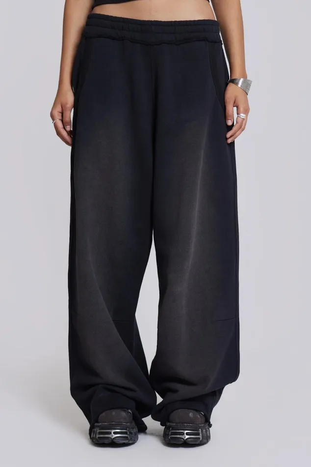 Men Black Colossus Joggers Jaded London Loungewear