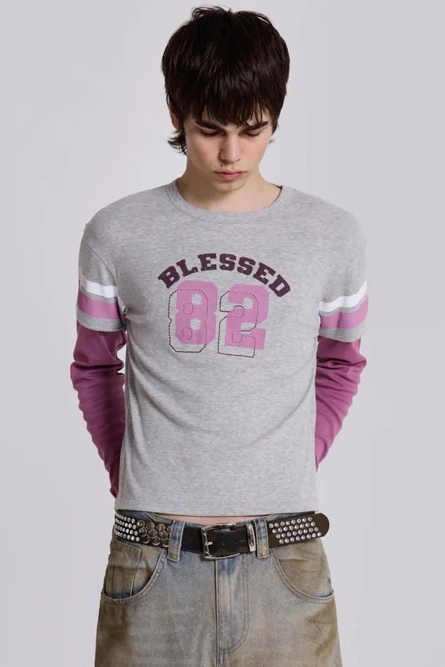 Men Blessed Double Layer Tee Jaded London TShirts and Vests
