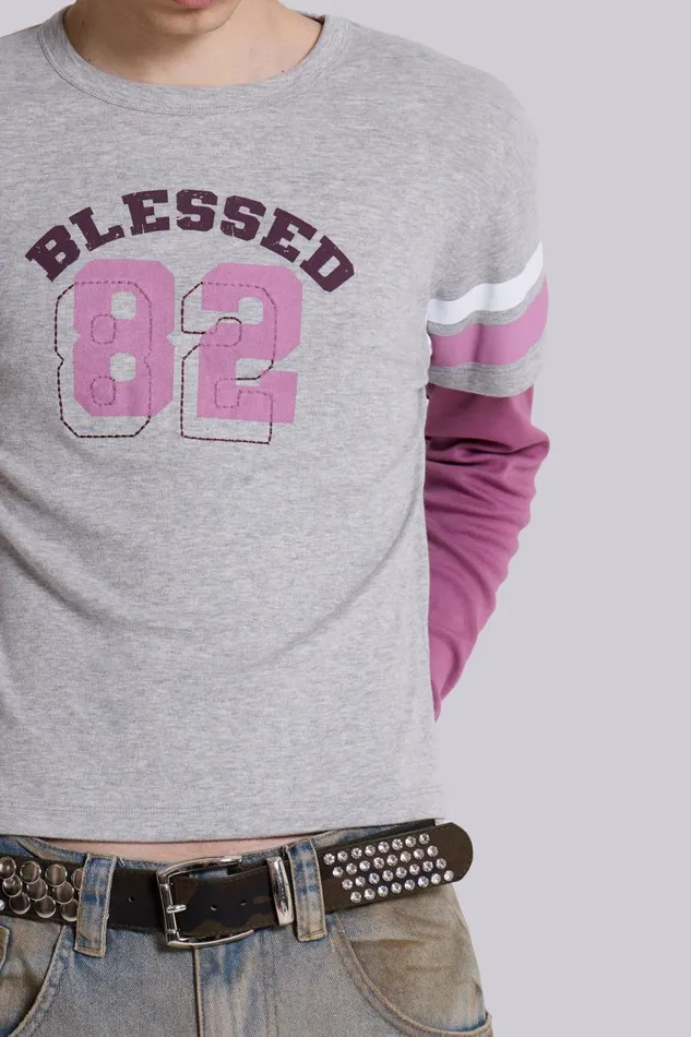 Men Blessed Double Layer Tee Jaded London TShirts and Vests