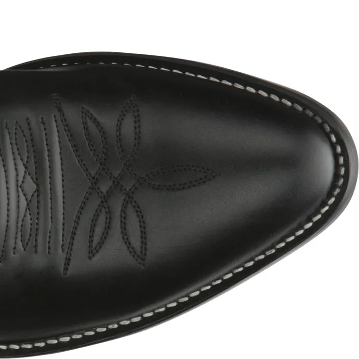 MEN Buck 13034 Western Black Justin Boots Western