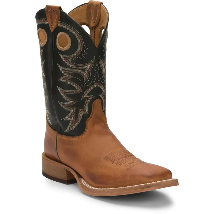 MEN Caddo 11034 Western Copper Brown Justin Boots Western