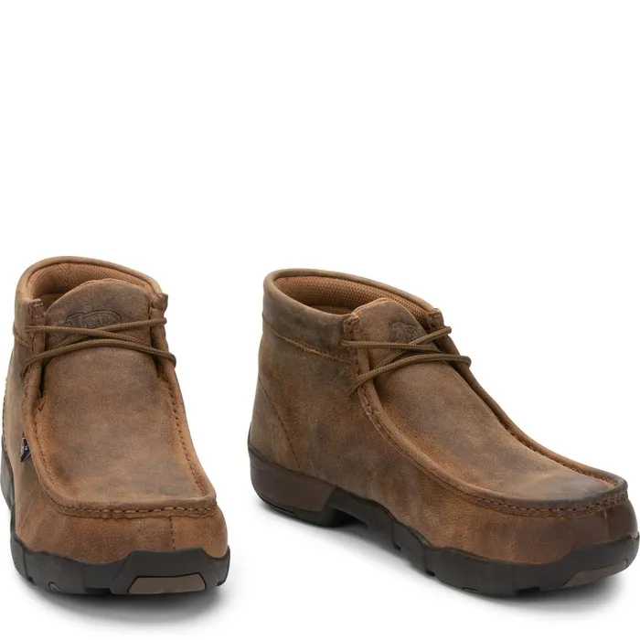 MEN Cappie Steel Toe Chestnut Justin Boots Work