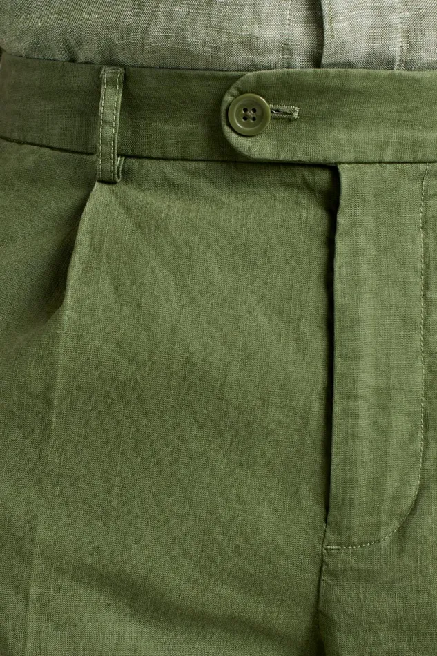 Men Coastal Linen Pant Green Juice Bonobos Seasonal Pants