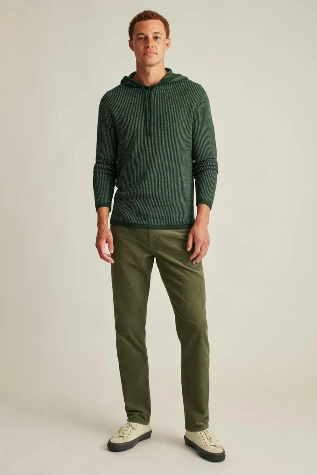 Men Corduroy 5Pocket Pants Beetle Green Bonobos 5Pocket Pants
