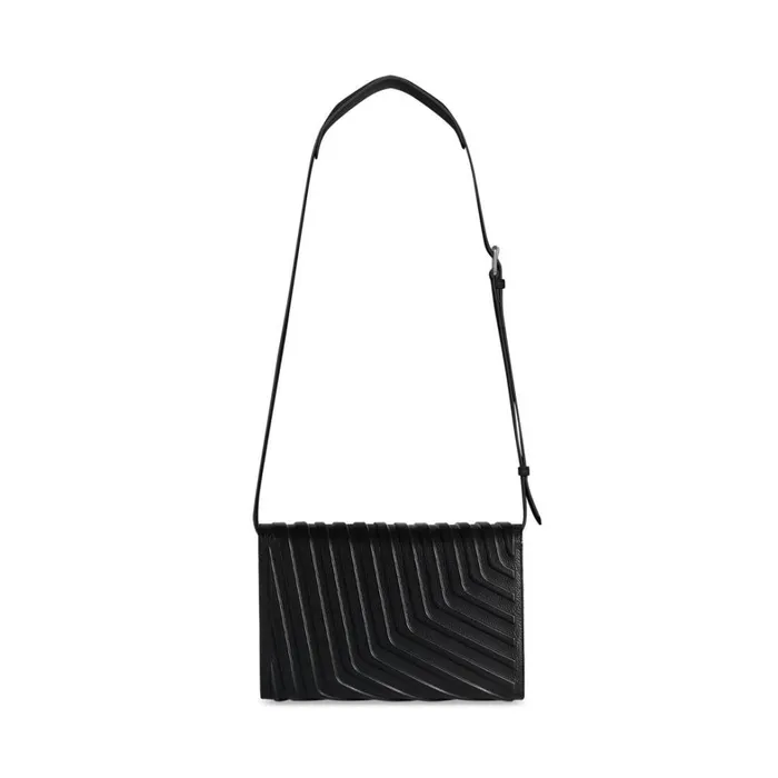 Men Crossbodies and Messengers Balenciaga Car Flap Bag With Strap In Black