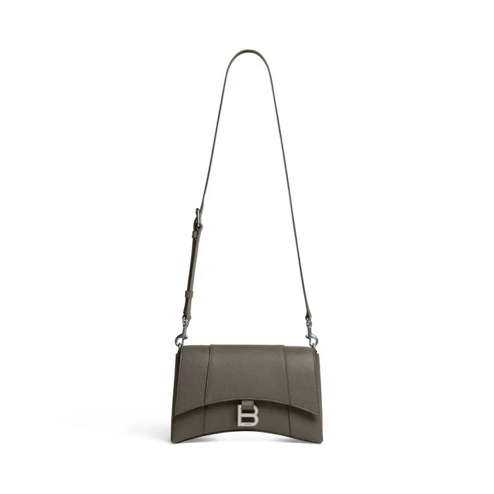Men Crossbodies and Messengers Balenciaga Downtown Men Xs Crossbody Bag In Dark Green