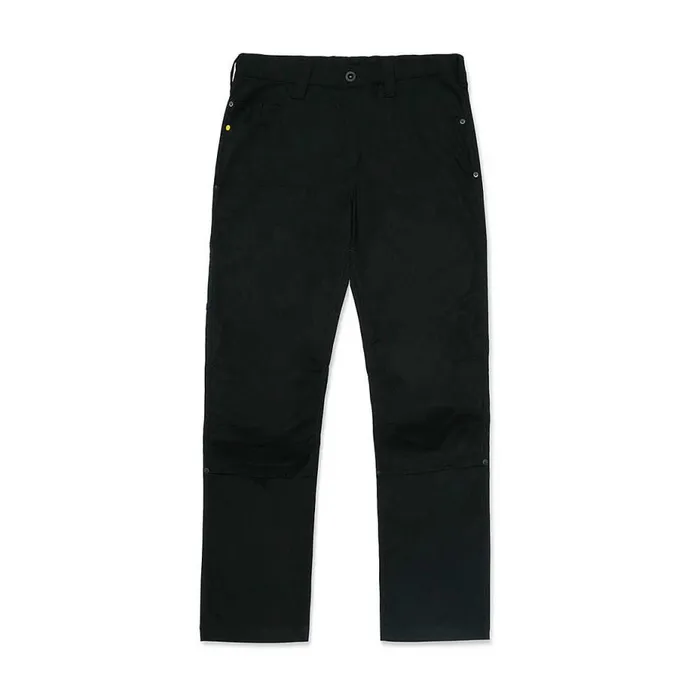Men Double Front Stretch Canvas Straight Fit Utility Pant Cat Footwear Pants
