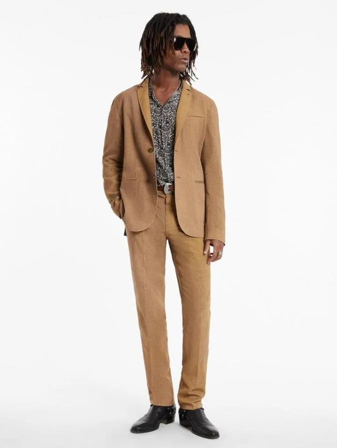 Men Dress Pants John Varvatos MOTOR CITY PANTS Clay